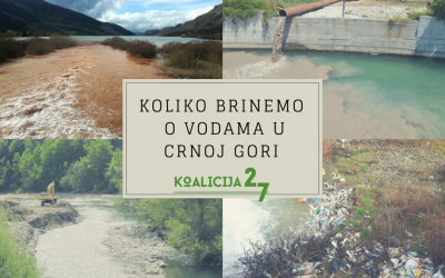 Saopštenje Koalicije 27 povodom Svjetskog dana voda